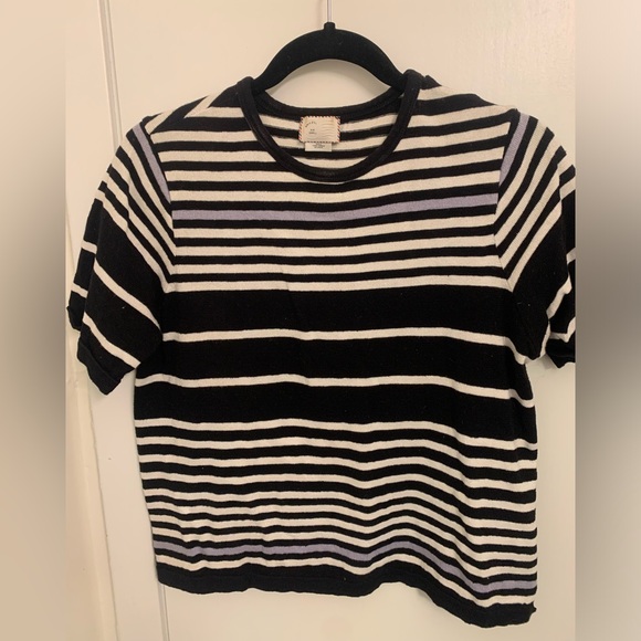 Anthropologie Knit T Shirt - Small - Picture 2 of 4